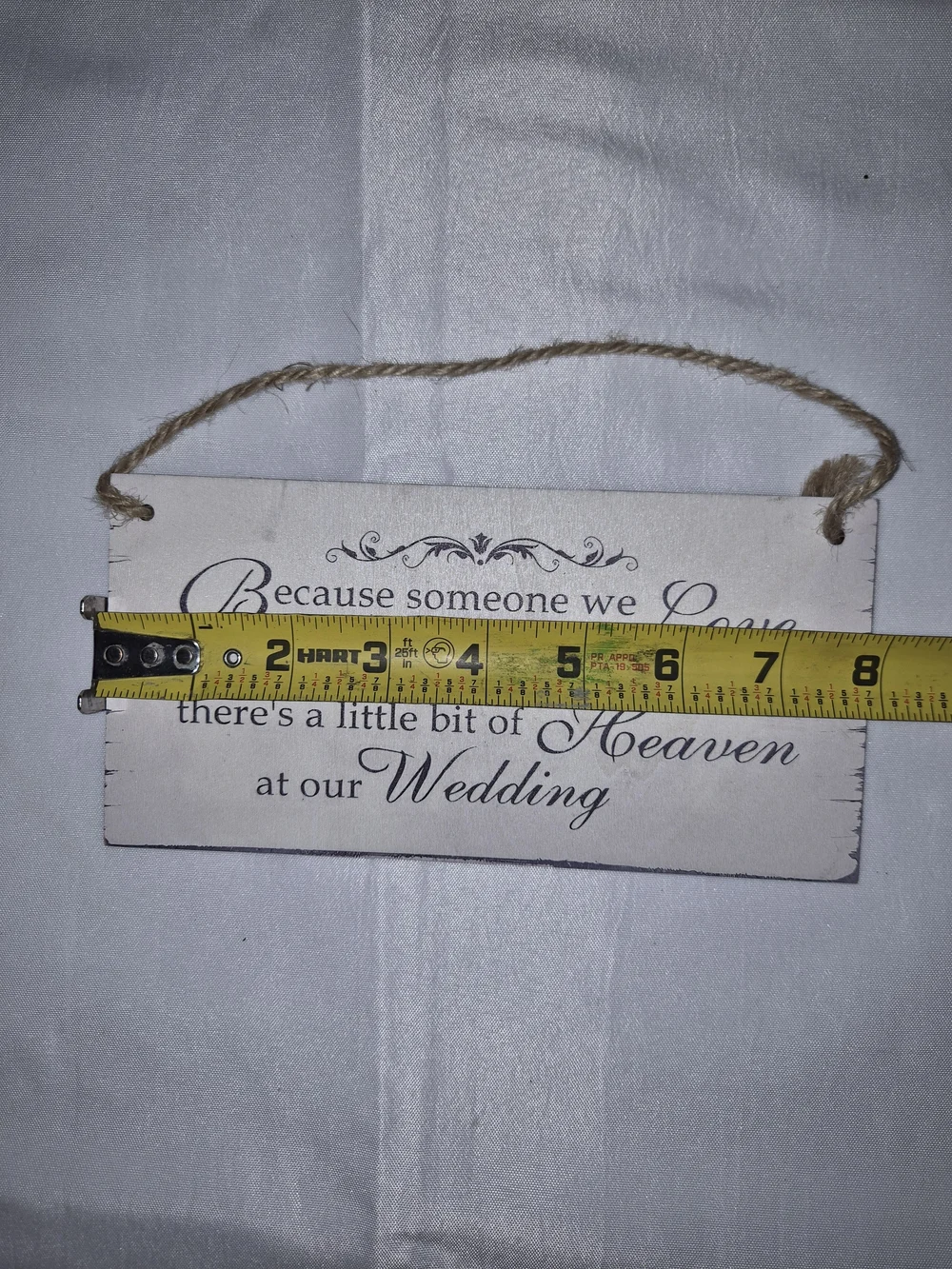 Wedding Hanging Sign 